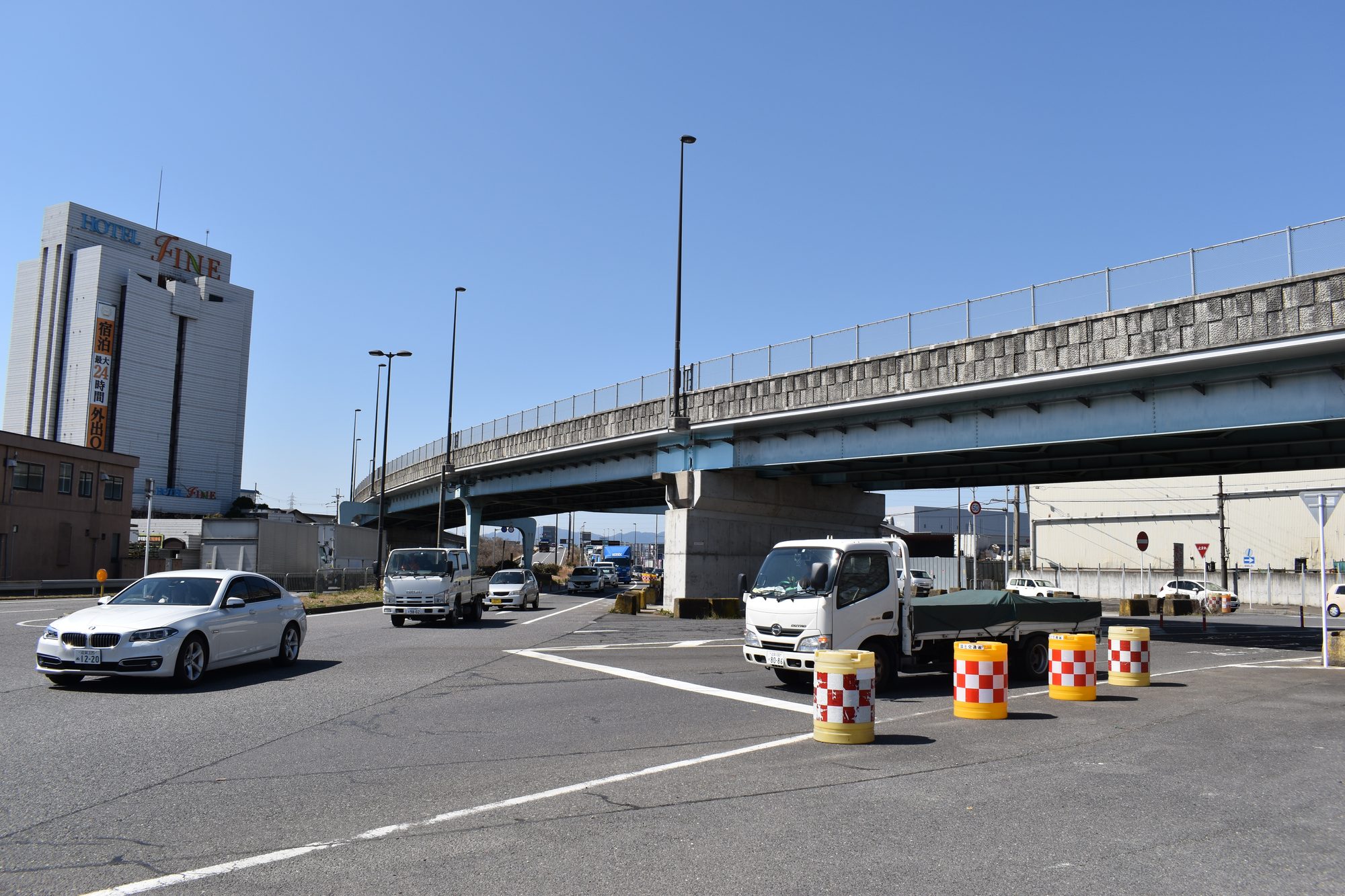 国道8号 彦根草津管内橋梁補修工事