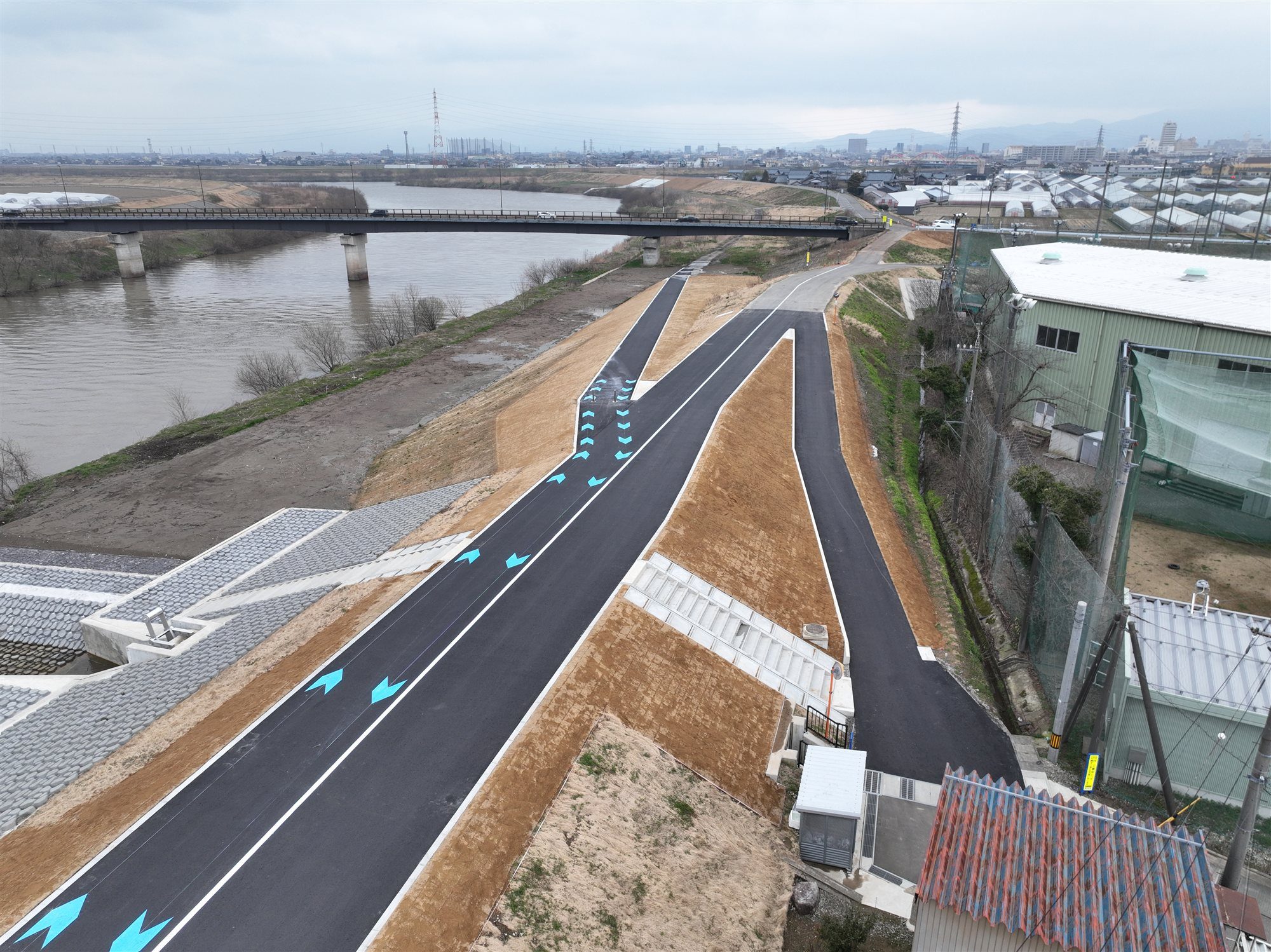 日野川角折地区周辺整備工事